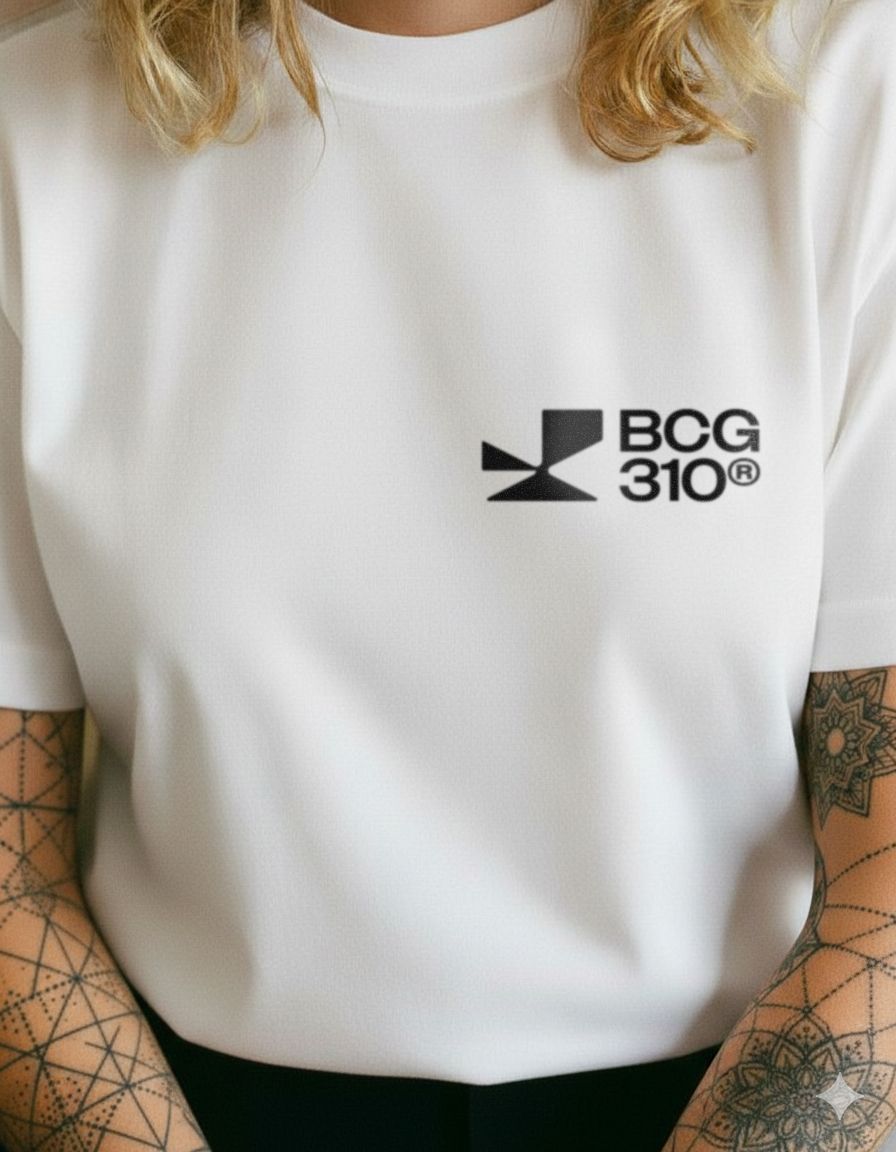 Camiseta BCG310 Cultivo Lógico Branca