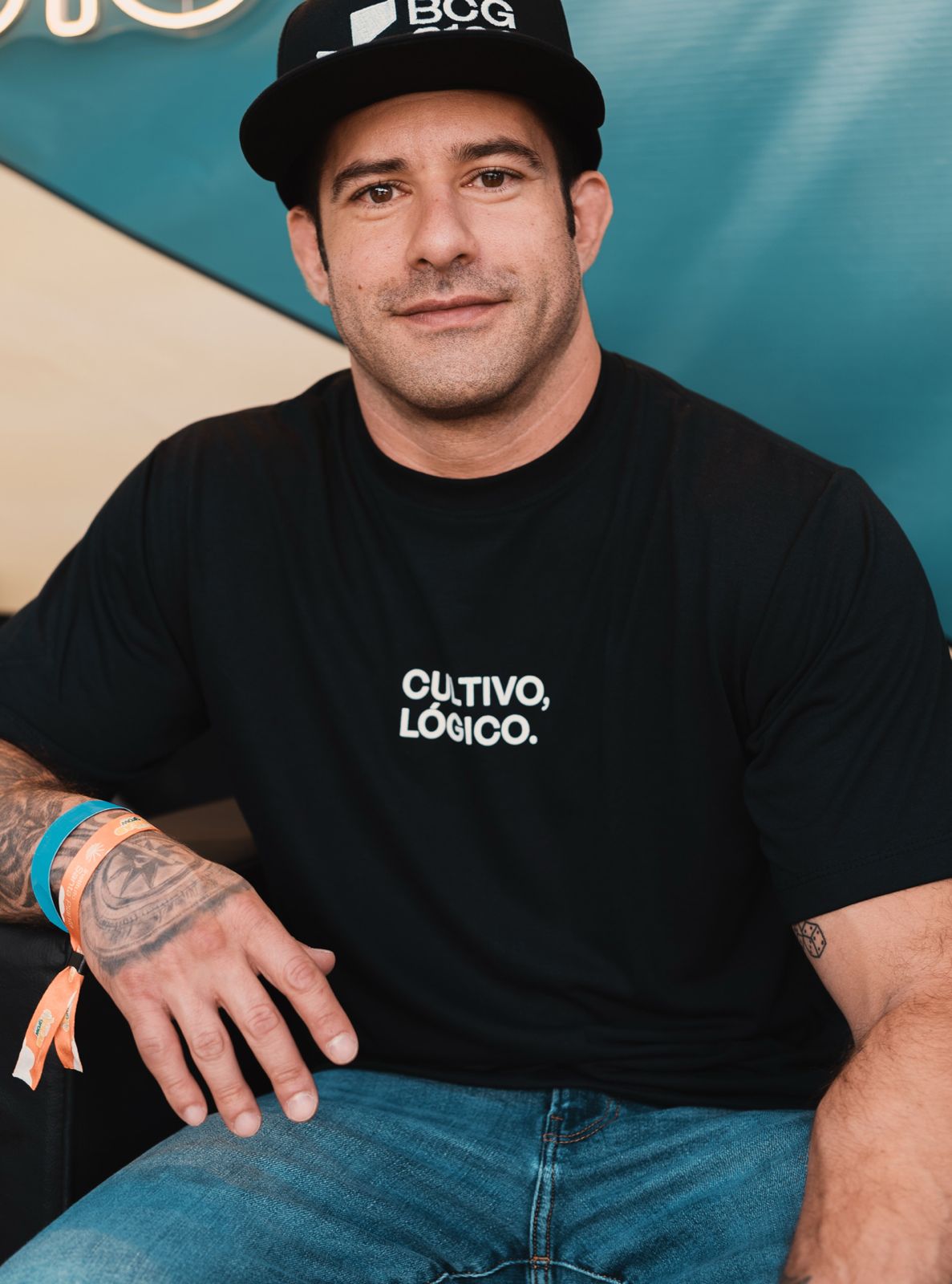 Camiseta BCG310 Cultivo Lógico Preta