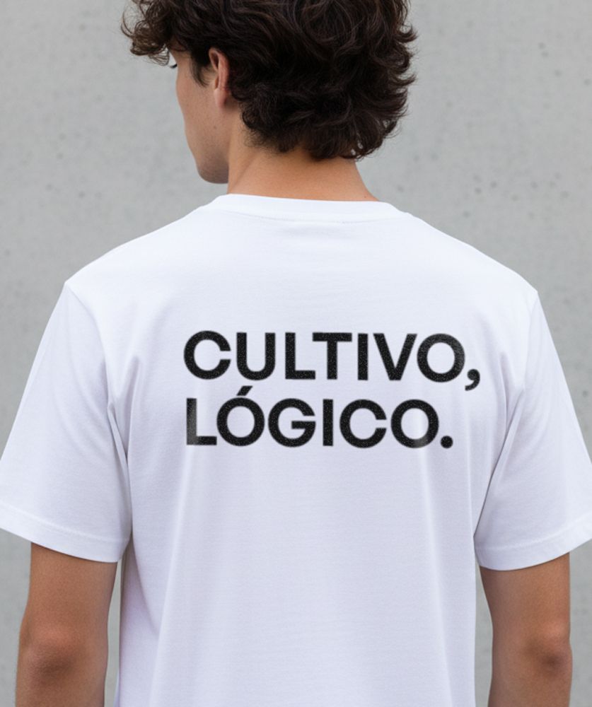 Camiseta BCG310 Cultivo Lógico Branca