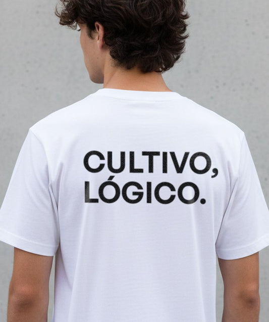 Camiseta BCG310 Cultivo Lógico Branca
