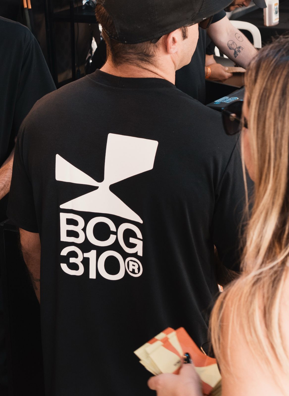 Camiseta BCG310 Cultivo Lógico Preta