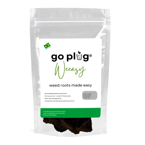 Plug germinação e enraizamento GoPlug Weeasy - Kit com 6 unidades