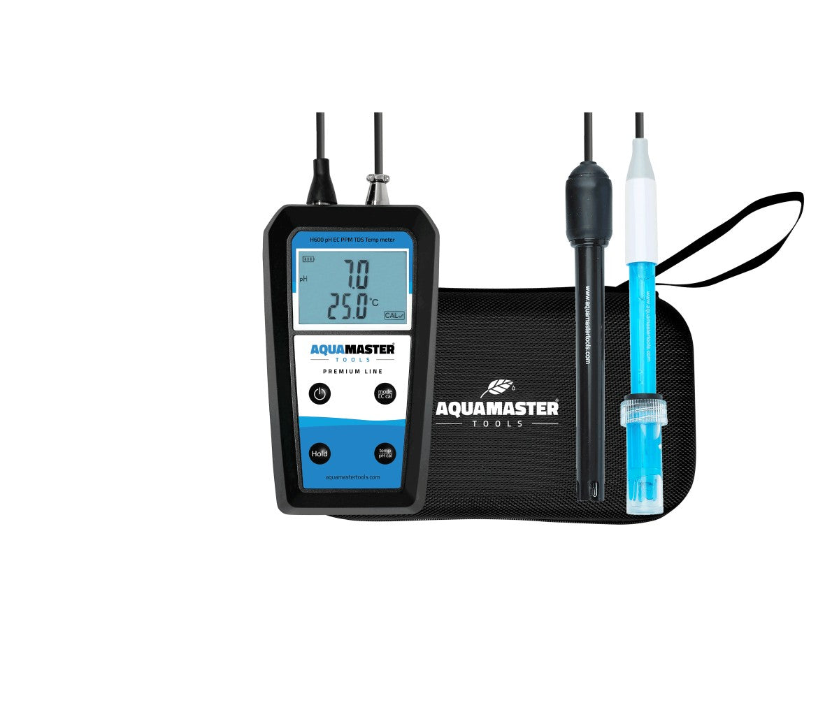 H600 Pro – Medidor Portátil pH, EC, PPM, TDS e Temperatura